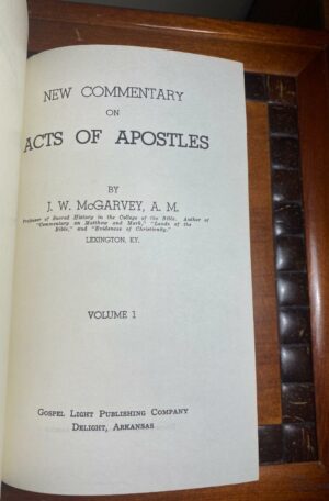 New Commentary On Acts Of Apostles