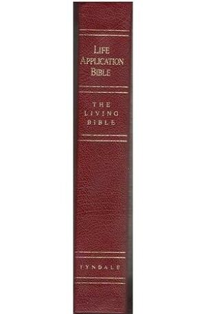 Life Application Bible (The Living Bible) - Burgundy Bonded Leather