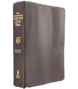 The International Inductive Study Bible: New American Standard Bible (Burgundy Bonded Leather)