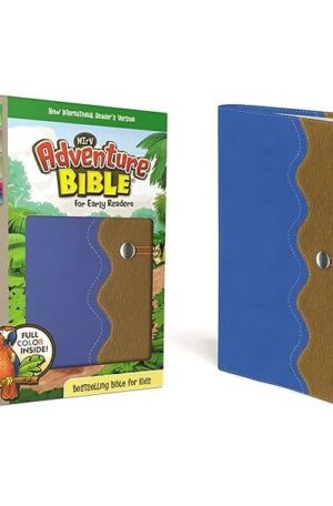 NIrV Adventure Bible for Early Readers - Leathersoft (Blue/Tan)