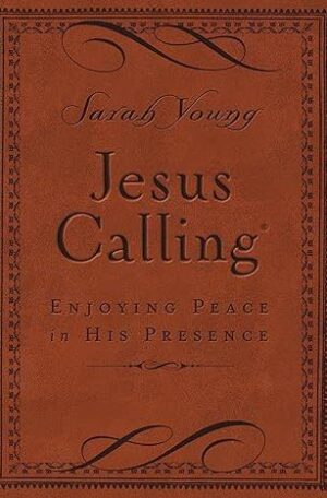Jesus Calling: Enjoying Peace in His Presence (Brown Leathersoft)