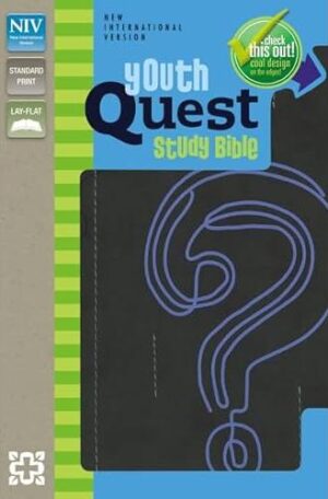 NIV Youth Quest Study Bible (Imitation Leather, Black/Purple)