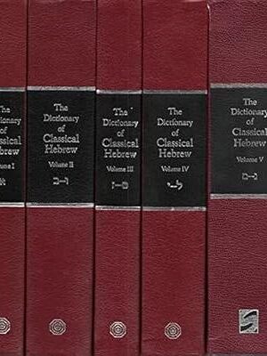 The Dictionary of Classical Hebrew (vols. 1-5)