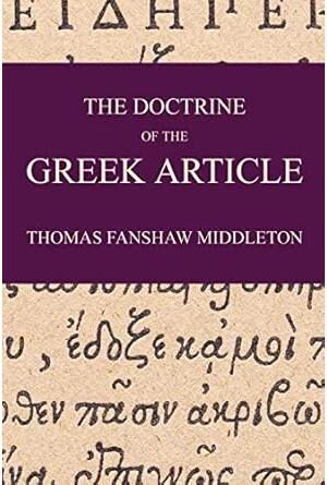 The Doctrine of the Greek Article