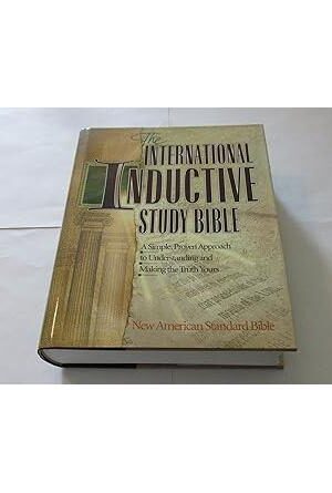 International Inductive Study Bible (NASB)