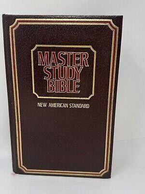 Master Study Bible (NAS): With Encyclopedia, Concordance, Words of Christ in Red