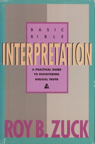 Image for Basic Bible Interpretation