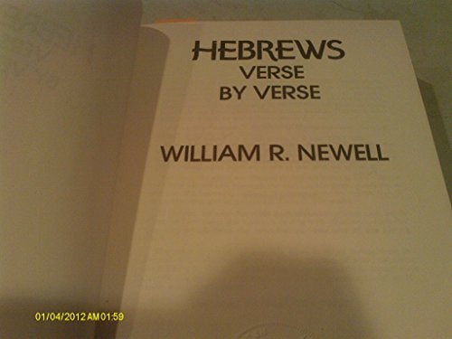 Image for Hebrews Verse-by-Verse: A Classic Evangelical Commentary
