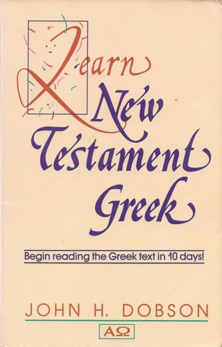 Image for Learn New Testament Greek