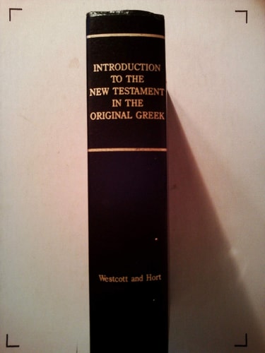 Image for The New Testament in the Original Greek
