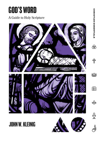 Image for God's Word: A Guide to Holy Scripture