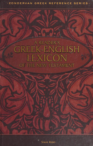 Image for A Reader's Greek-English Lexicon of the New Testament (And A Beginner's Guide for the Translation of New Testament Greek)
